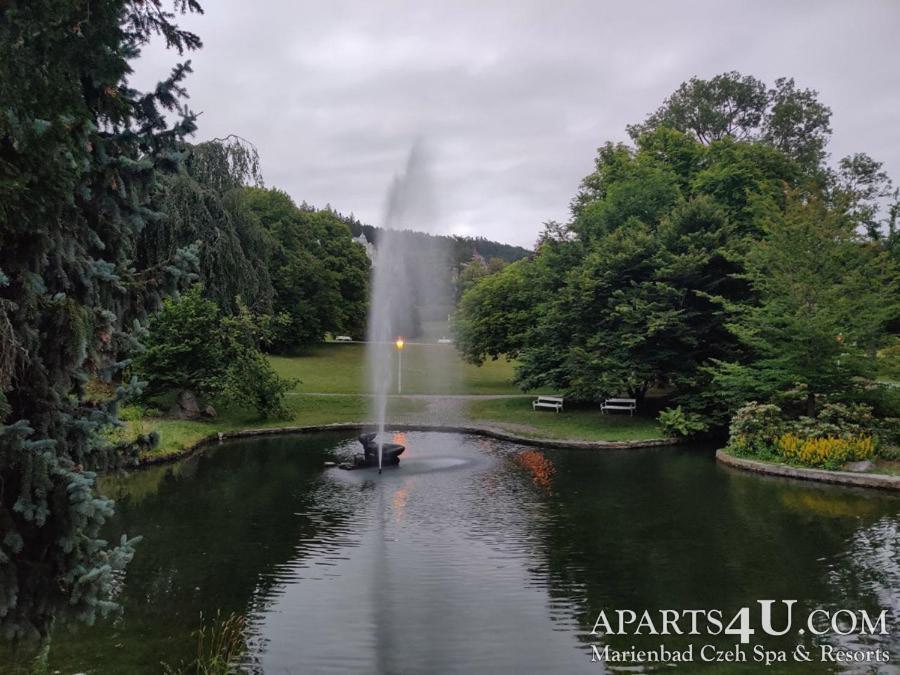 Apartment Grun Wald Mariánské Lázně Eksteriør billede