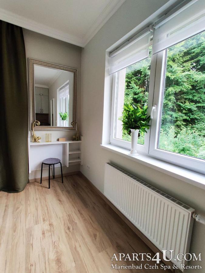 Apartment Grun Wald Mariánské Lázně Eksteriør billede