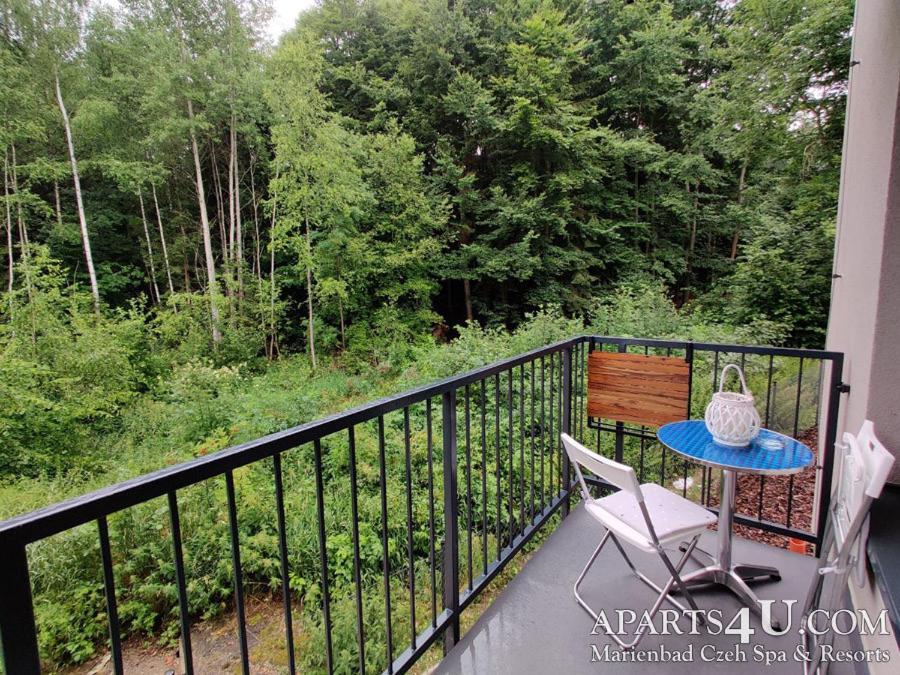Apartment Grun Wald Mariánské Lázně Eksteriør billede