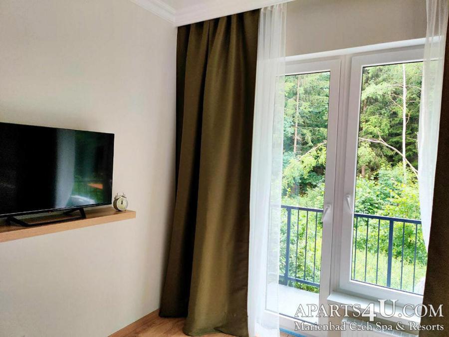 Apartment Grun Wald Mariánské Lázně Eksteriør billede